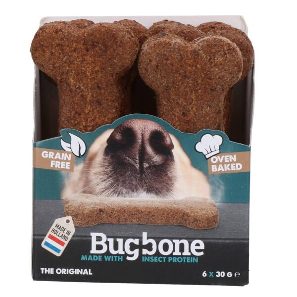 BugBone Medium – naravni priboljški za pse 180g
